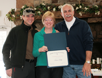 2011 Candidate of the Year - Denise Dalbey Award presented by trainers Bart Gabler and Bob Snoby
